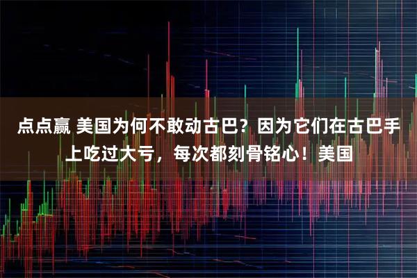 点点赢 美国为何不敢动古巴？因为它们在古巴手上吃过大亏，每次都刻骨铭心！美国